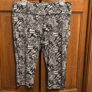 Black & White Workout Pants